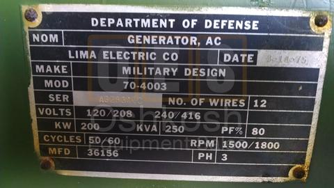 200kW Generator End